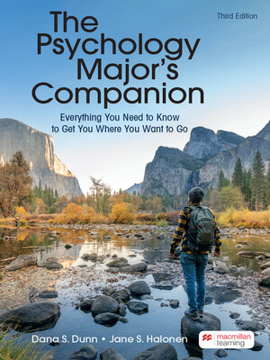 cover image of The Psychology Major's Companion